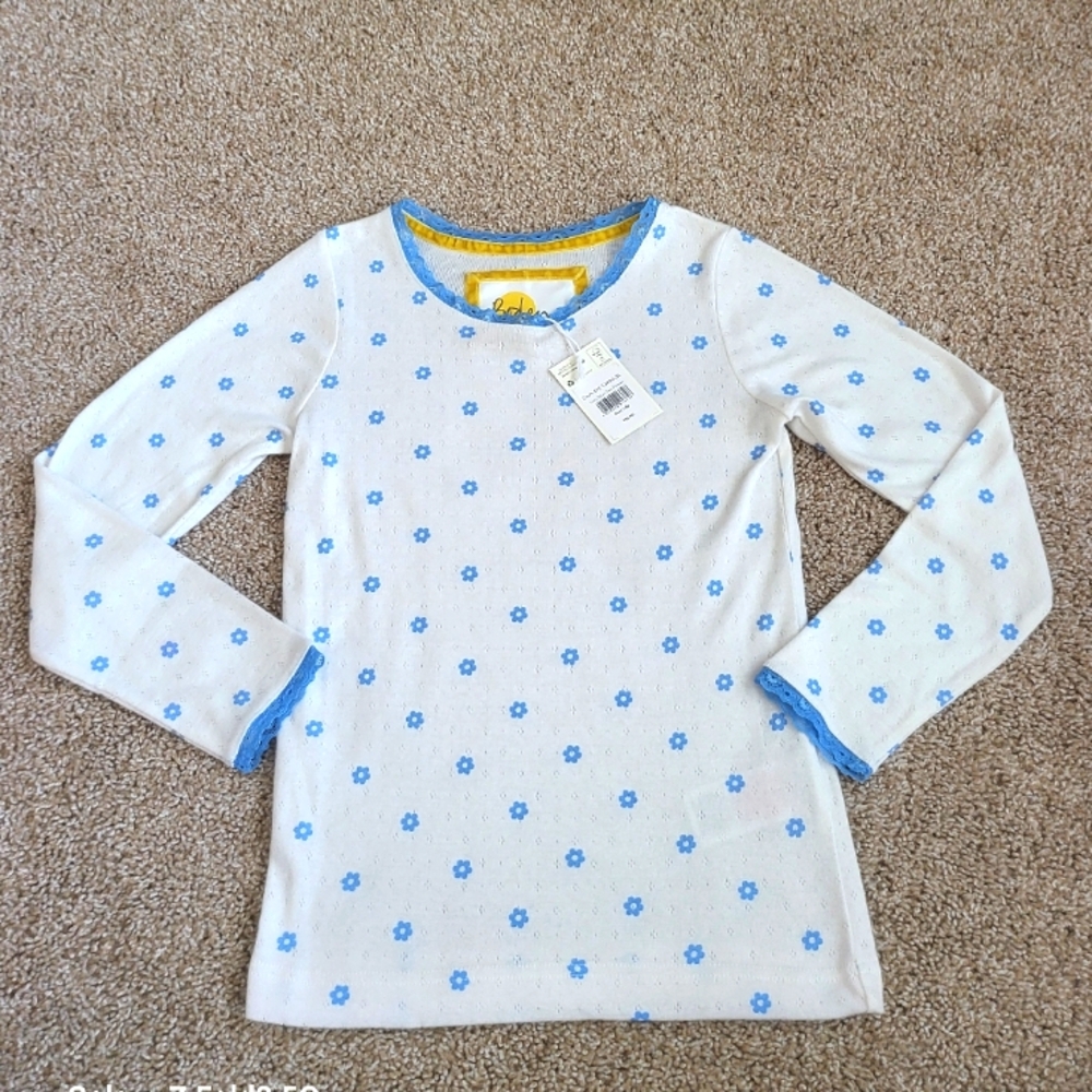 ♥️NWT♥️ BODEN GIRLS PONTIELLE SHIRT
